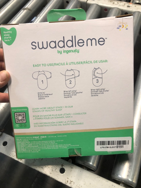 Photo 2 of ***FACTORY SEALED***
SwaddleMe Original Swaddle – Size Large