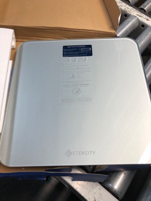 Photo 2 of ***STOCK PHOTO REFERENCE ONLY***
Etekcity Scale for Body Weight, Bathroom Digital Electric Scale for People, Measures Weight up to 400 lbs, Silver