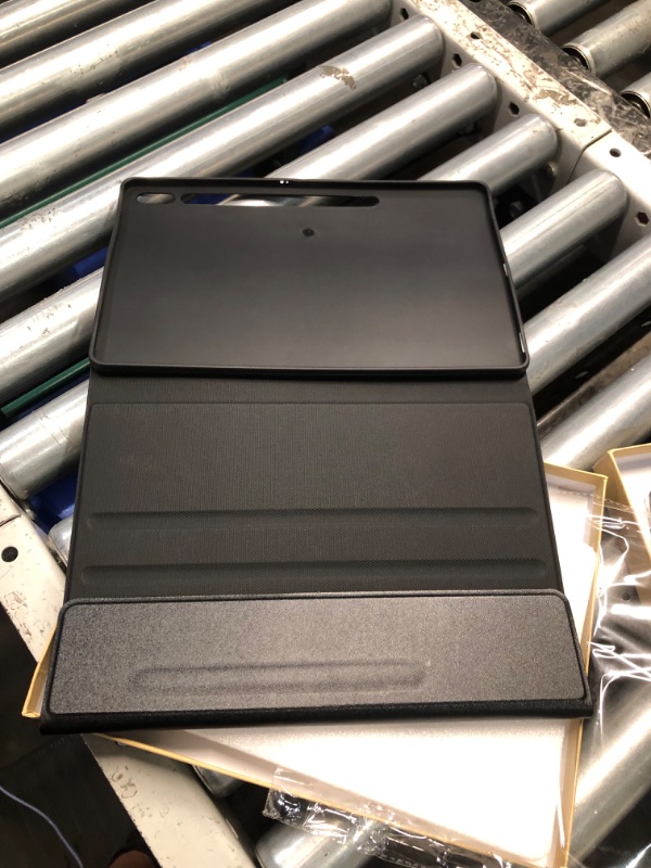 Photo 4 of ***KEY BOARD MISSING THE [ / ? ] KEY. SEE PHOTOS***
Samsung Galaxy Tab S8+/S7 FE 2021/S7 Plus 2020 Case, Detachable Bluetooth Backlit 12.4" Keyboard Protective Cover with S Pen Holder, Black(Tab Not Included)