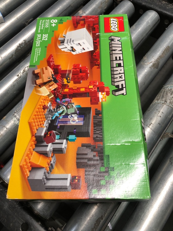 Photo 3 of ***FACTORY SEALED***
LEGO Minecraft The Nether Portal Ambush Adventure Set, Building Toy for Kids with Minecraft Action Figures and Battle Scenes, Minecraft Toy for Boys, Girls and Gamers Ages 8 and Up, 21255