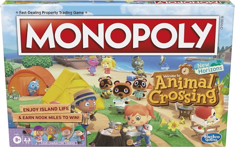 Photo 1 of (PARTIAL SET) Monopoly Animal Crossing New Horizons Edition Board Game for Kids Ages 8 and Up, Fun Game to Play for 2-4 Players