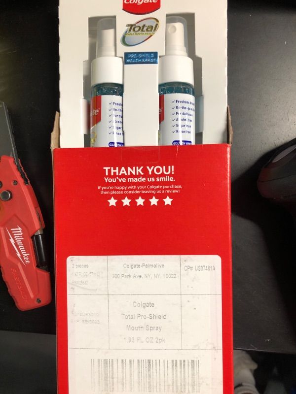 Photo 2 of ***NON REFUNDABLE***
Colgate Total Mouth Spray, Mint Mouthwash Spray, 1 Ounce Bottles, 2 Pack