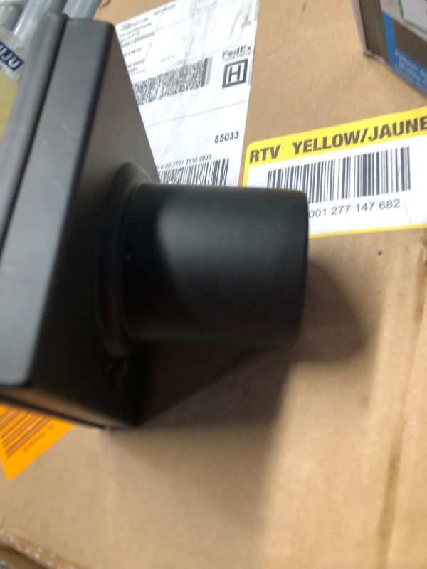 Photo 2 of ***NON REFUNDABLE******PARTS ONLY***
Oatey DS32040 Designline 4 inch x 4 inch Square Shower Drain in Matte Black