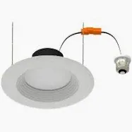 Photo 1 of ***PARTS ONLY*** LT 5/6 in. LED Retrofit Module with Baffle Trim Selectable 5CCT 750-Lumens