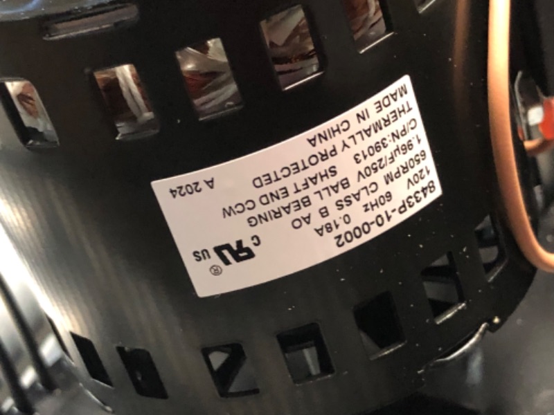 Photo 4 of ***USED - LIKELY MISSING PARTS - UNABLE TO VERIFY FUNCTIONALITY***
Hiorucet S-97016621 Fan Motor & Blower Wheel for Broan Nutone Replacement Parts, QTN80L, QTR080, QTR070, QTR080L, QTR080F, QTRN080, QTR070L, JA2R348D, 99080568 Broan Nutone Bathroom Exhaus