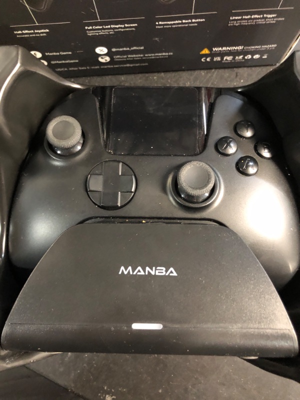 Photo 2 of (No Drift) ManbaOne Interactive Screen Wireless Gaming Controller for Switch/PC/iOS/Android