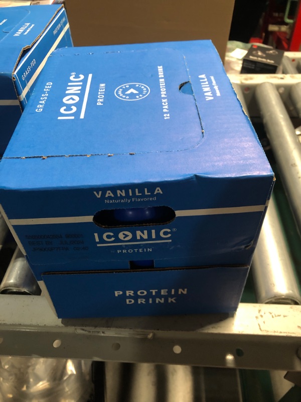 Photo 4 of ***(EXP: 07/24 )NONREFUNDABLE*** Iconic - Protein Drink RTD Vanilla Bean - 12 Bottle(s)