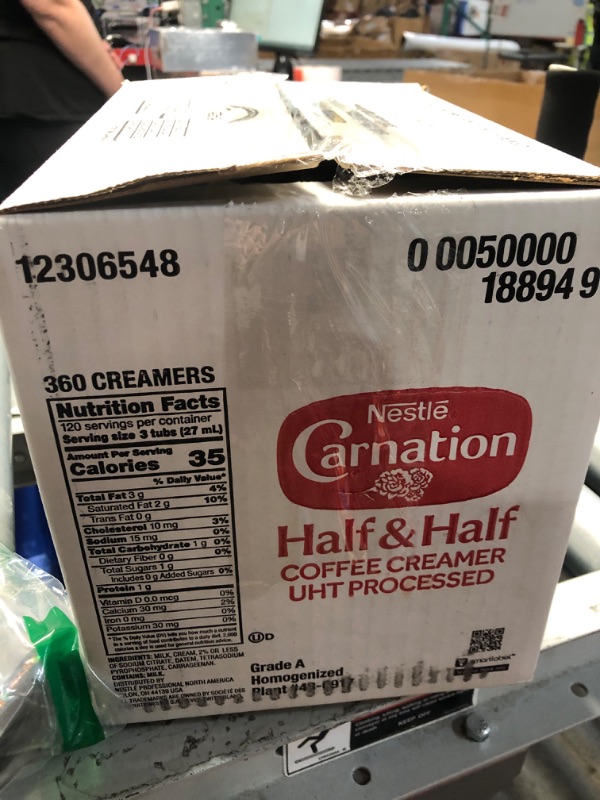 Photo 3 of ***(EXP:10/03/24 )NONREFUNDABLE***Nestle Carnation Coffee Creamer Half and Half, No Refrigeration, Made with Real Dairy, 360 Count (Pack of 1)