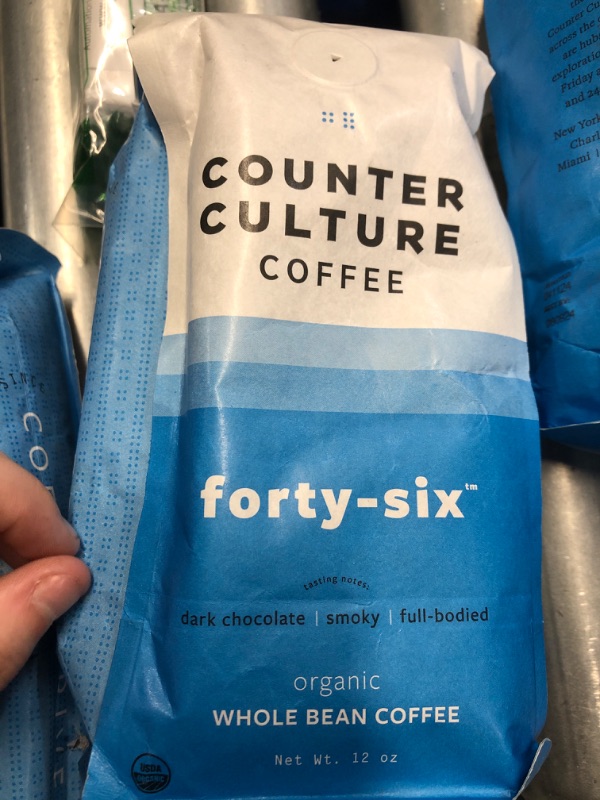 Photo 2 of ***(EXP: 08/09/24)NONREFUNDABLE***Counter Culture Coffee, Whole Bean, Organic, Forty-Six - 12 oz