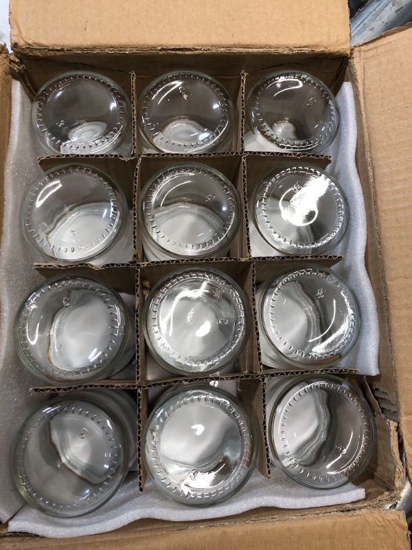 Photo 3 of (READ FULL POST) AISIPRIN Glass Jar with Lid 12 Pcs 8oz, Glass Spice Jars with Lable, Candle Jars, Mason Jars 8oz with Airtight Bamboo Lids,Including Blank lables