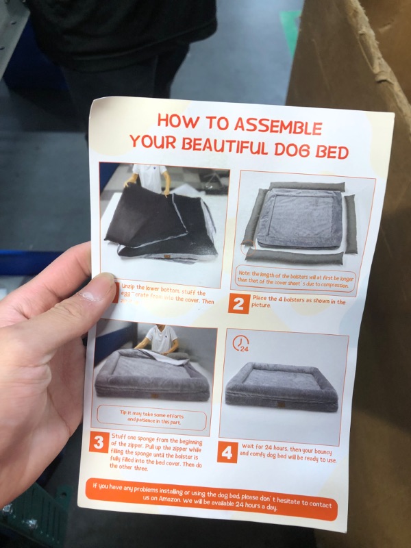 Photo 1 of (MATTRESS ONLY) 5pc Dog Bed Mattress L/XL
