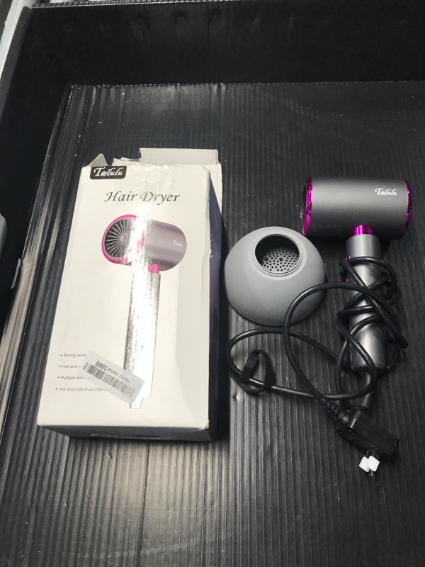 Photo 2 of ***READ NOTES**
Tailulu Professional 1875W High-Speed Low Noise Ionic Hair Dryer with Diffuser for Home and Travel - 110,000 RPM, Suitable for Women and Men