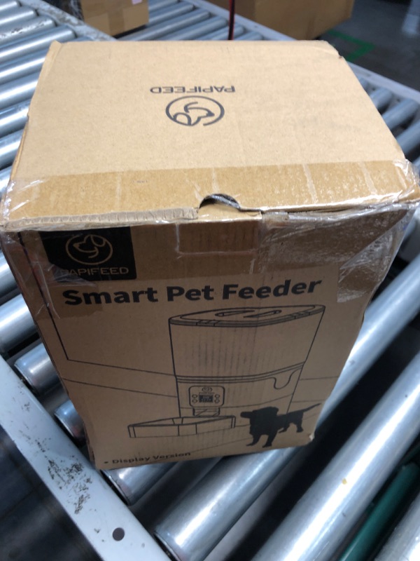 Photo 4 of (READ FULL POST) PAPIFEED Smart Automatic Cat Feeders: WiFi Pet Feeder with APP Control for Remote Feeding, Detachable for Easy Clean, Automatic Cat Food Dispenser with Alexa,1-30 Meals Per Day for Dog (6L/25Cup)