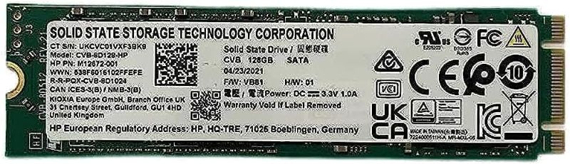 Photo 1 of **STOCK PHOTO DIFFERENT FROM ITEM** 128GB SSD