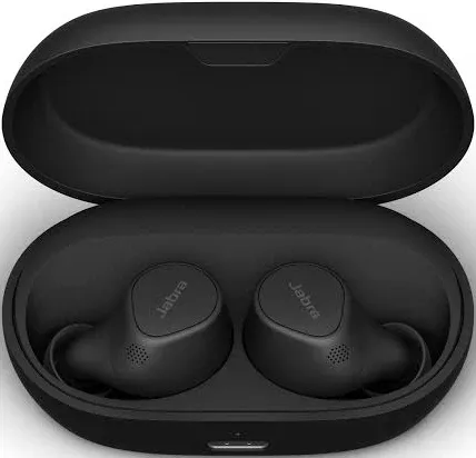 Photo 1 of ***LEFT EARBUD DOES NOT WORK***Jabra Elite 7 Pro Earbuds E-Com Pack (Titanium Black)