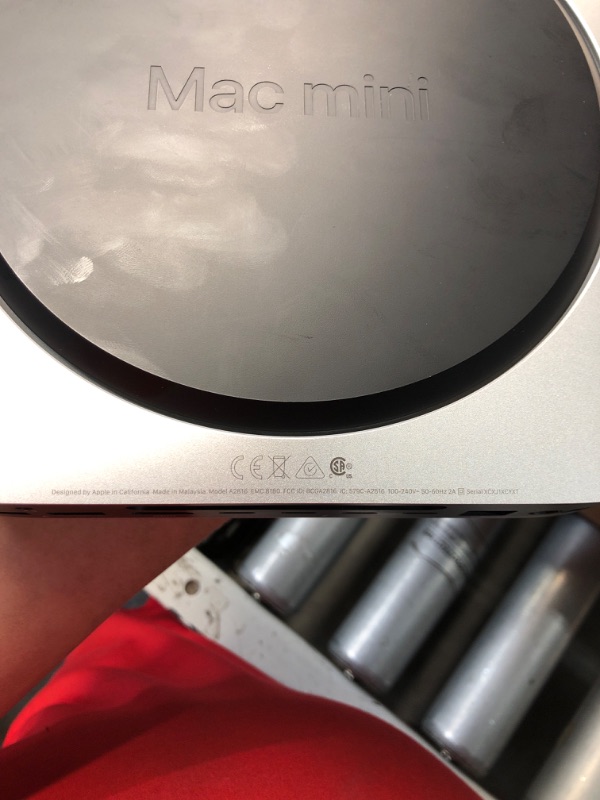 Photo 6 of ***ITEM TESTED FOR POWER, UNABLE TO TEST FURTHER***Apple 2023 Mac Mini Desktop Computer with Apple M2 Pro chip with 10?core CPU and 16?core GPU