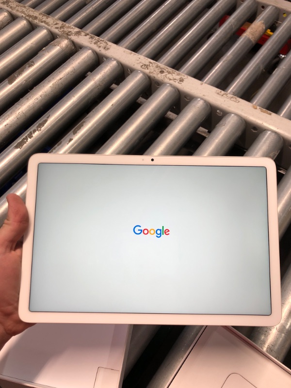 Photo 3 of ****BOX OPENED, LOOKS BRAND NEW*****Google Pixel Tablet - Android Tablet with 11-Inch Screen and Extra-Long Battery Life - Porcelain - 8 GB RAM - 128 GB