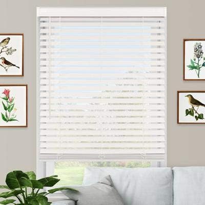 Photo 1 of ***STOCK PHOTO REFERENCE ONLY***Shadow White Cordless Shades for Windows - 58 in. W x 48 in. L (Actual Size 57.75 in. W x 48 in. L)