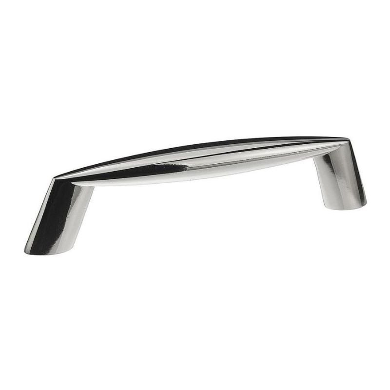 Photo 1 of **BUNDLE OF 2**
Richelieu Hardware 3-3/4 in. (96 Mm) Center-to-Center Polished Nickel Contemporary Drawer Pull