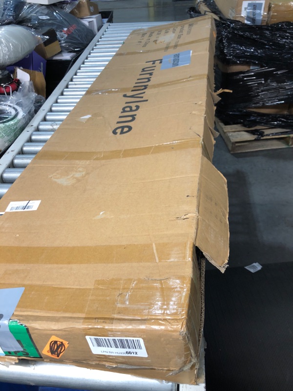 Photo 1 of Furnnylane 4 Panel Room Divider and Folding Screen Room Divider,Bamboo Room Divider Screen for Room Separation,67" H x 61.4" W