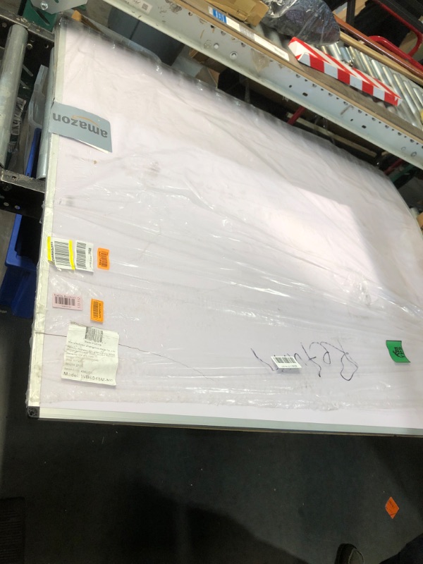 Photo 5 of ***Damaged Item***VIZ-PRO Dry Erase Board/Whiteboard, 60 x 48 Inches, Wall Mounted Board for School Office and Home 5' x 4'