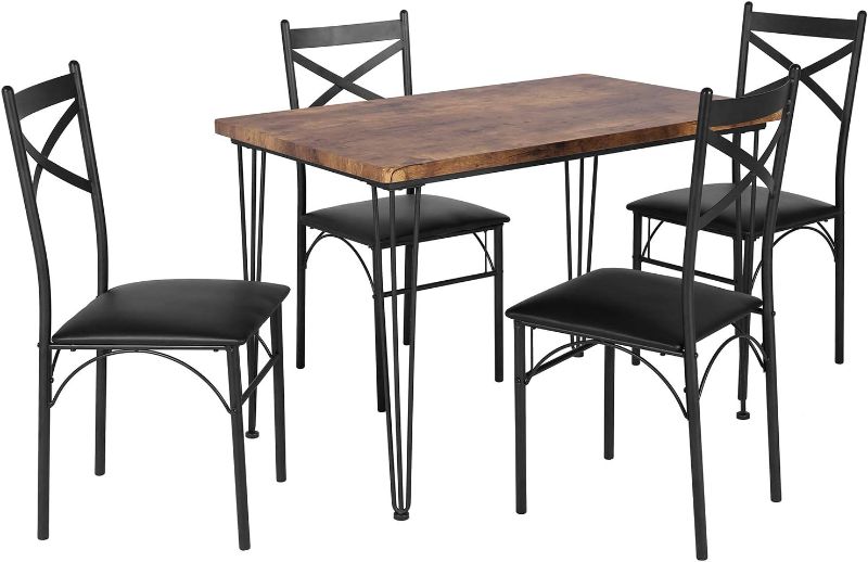 Photo 1 of ***STOCK PHOTO REFERENCE ONLY***KHD-XJM-TC-2 DINING TABLE SET FOR 4