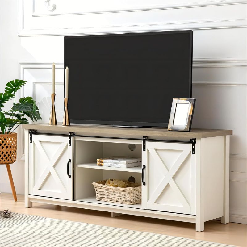 Photo 1 of ***STOCK PHOTO REFERENCE ONLY***GAZHOME Modern Farmhouse TV Stand