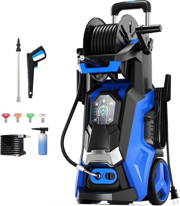 Photo 2 of **SEE NOTES**  Kärcher K2300PS Max 2875 PSI Electric Pressure Washer with 4 Spray Nozzles - Great for cleaning Cars, Siding, Driveways, Fencing and more - 1.2 GPM---PACKAGING NOT SAME AS ITEM-----