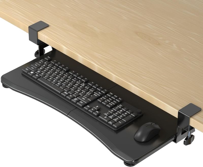 Photo 1 of ***STOCK PHOTO REFERENCE ONLY***suptek Keyboard Tray Under Desk