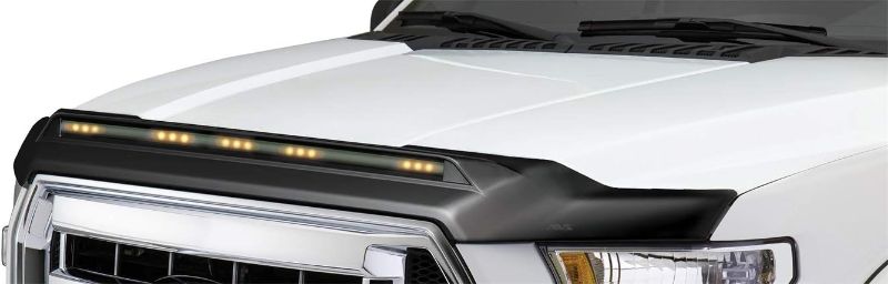 Photo 1 of (READ FULL POST) Auto Ventshade AVS 753168 Aeroskin LightShield Hood Protector for 2019-2021 Chevrolet Silverado 1500