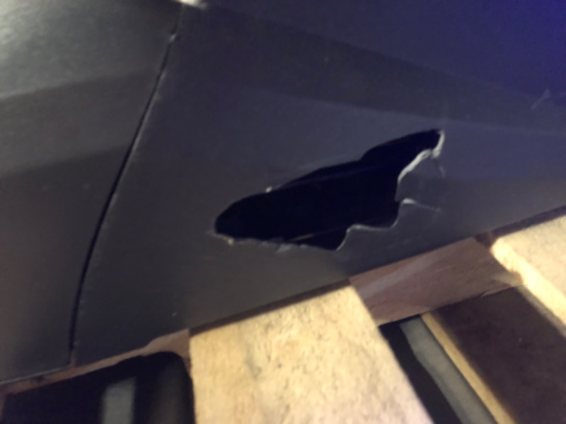 Photo 2 of ***DAMAGE IN RIGHT SIDE OF CHAIR, SMALL HOLE ON BOTTOM OF BASE AND TEAR IN FRONT RIGHT SEAM, SEE PICTURES*** Real Relax 2024 Massage Chair, Full Body Zero Gravity SL-Track Shiatsu Massage Recliner Chair with Heat Body Scan Bluetooth Foot Roller APP Contro