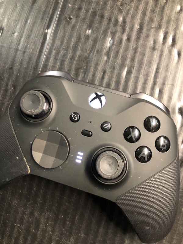 Photo 3 of **MISSING CHARGER CORD**
Xbox Elite Series 2 Core Wireless Gaming Controller – Black – Xbox Series X|S, Xbox One, Windows PC, Android, and iOS
