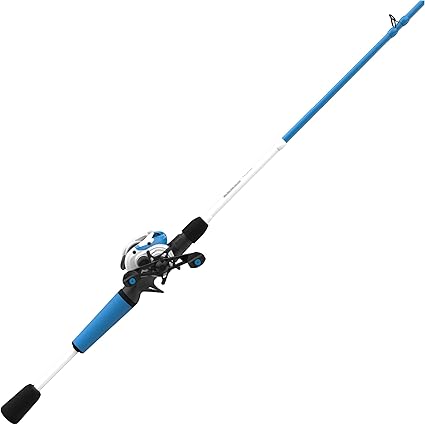 Photo 1 of **MISSING TOP PIECE OF ROD**
Zebco Roam Baitcast Reel and Fishing Rod Combo, 6-Foot 6-Inch 2-Piece Rod, DynaMag Cast Control, 6.1:1 Gear Ratio, 12-Pound Line
