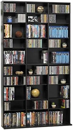 Photo 1 of ***STOCK PHOTO REFERENCE ONLY*** Atlantic Oskar 1080 Media Storage Cabinet – Protects & Organizes Prized Music, Movie, Video Games or Memorabilia Collections, Espresso (Updated)