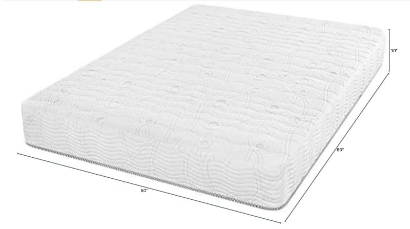 Photo 4 of (READ FULL POST) Olee Sleep Queen Mattress, 10 Inch Support Cloud Hybrid Mattress, Gel Infused Memory Foam, Pocket Spring for Support and Pressure Relief, CertiPUR-US Certified, Bed-in-a-Box, Soft, Queen Size Queen 10 Inch Mattress