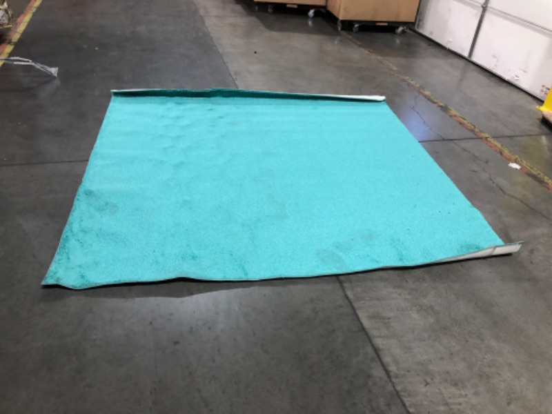 Photo 1 of ***USED - DIRTY - NO PACKAGING***
Area Rug, Blue, 8 Feet Square