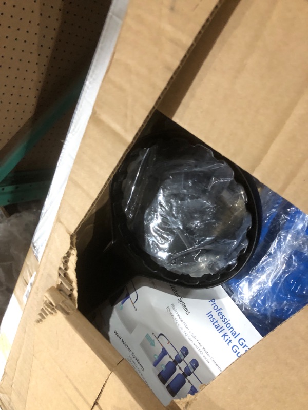 Photo 3 of ***BOX 3 OF 3. MISSING 1 AND 2*** Aquasana Whole House Water Filter System - Salt-Free Descaler, Carbon & KDF Home Water Filtration - Filters Sediment & 97% Of Chlorine - Water Softener Alternative - 1,000,000 Gl - EQ-1000-AST