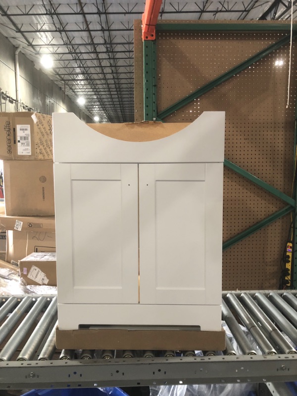 Photo 1 of ***STOCK PHOTO FOR REFERENCE*** Legion Furniture WLF6042-W Bath Vanity, 24", White