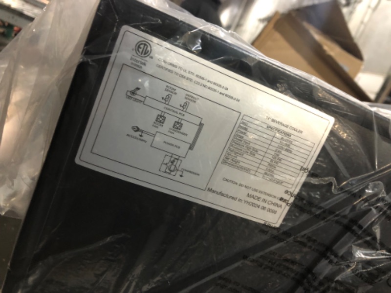 Photo 1 of EUHOMY 24 Inch Under Counter Double Drawer Fridge, Weather Proof Stainless Steel Outdoor Beverage Refrigerator for Patio, Built-in Beverage Fridge for Home & Commercial Use Stainless Steel Silver