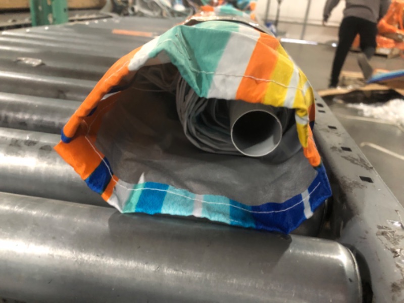 Photo 1 of ***(PARTS ONLY/ DAMAGED/ NO RETURNS OR REFUNDS) ***
*STOCK PHOTO FOR REFERENCE* Caribbean Joe Beach Umbrella, Portable and Adjustable Tilt Sun Umbrella with UV Protection, Vented Canopy