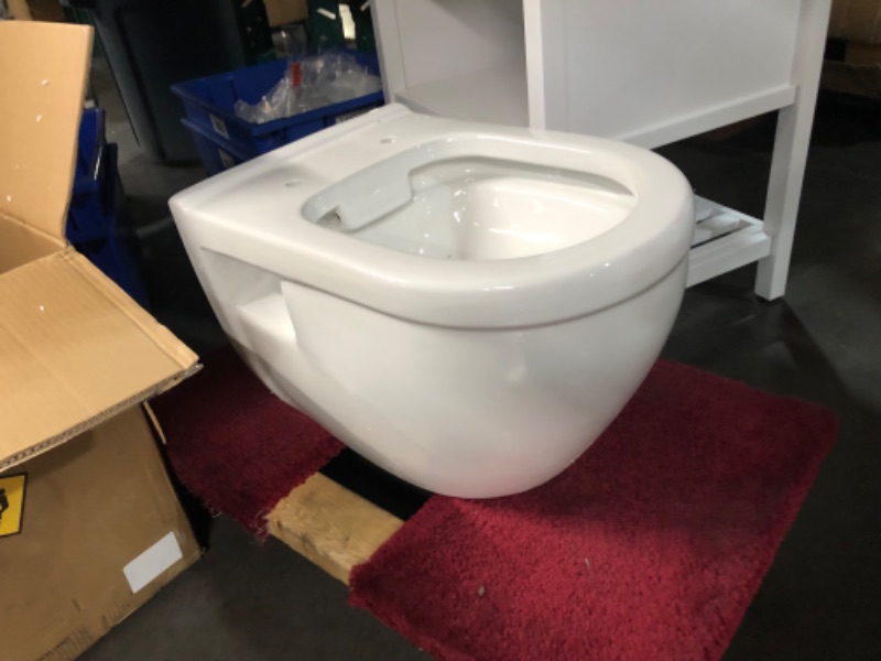 Photo 2 of ***USED - LIKELY MISSING PARTS***
Swiss Madison Well Made Forever Ivy SM-WT450 Wall Hung Toilet, Glossy White