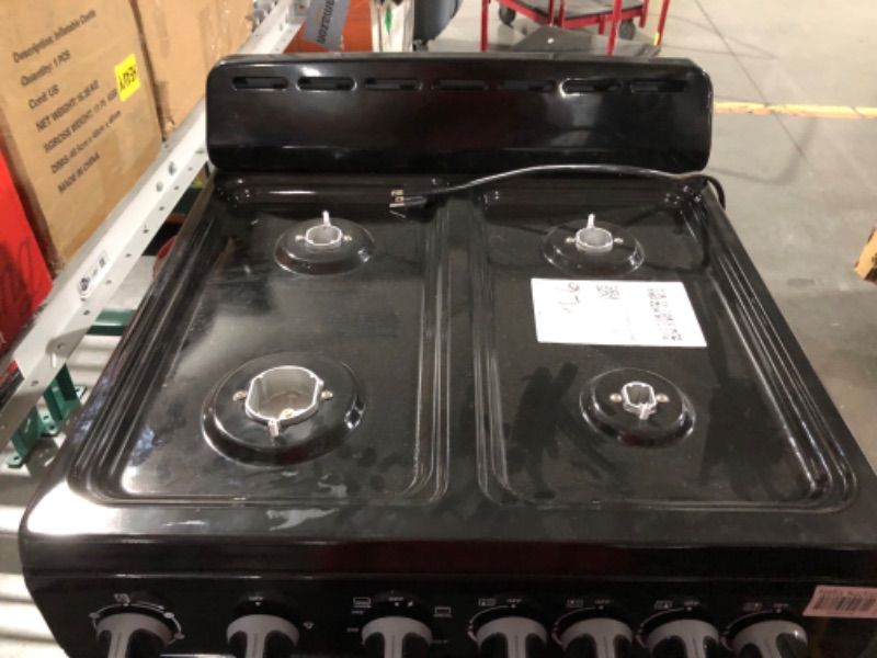 Photo 4 of ***TRUCK/TRAILER PICKUP ONLY - SEE COMMENTS***
Avanti GR2415CB GR24 24" Compact Gas Range Oven, in Black