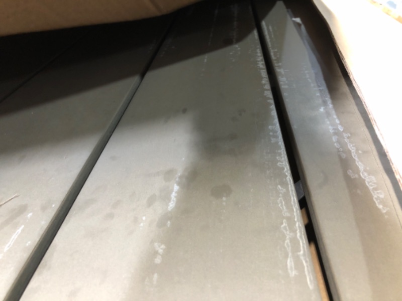 Photo 1 of **MINOR DAMAGE DIRTY TABLE TOP-MISSING LEGS JUST THE TABLE TOP**
Modway EEI-1509-BRN-GRY Maine Outdoor Patio Dining Brown Gray, 80" Table
