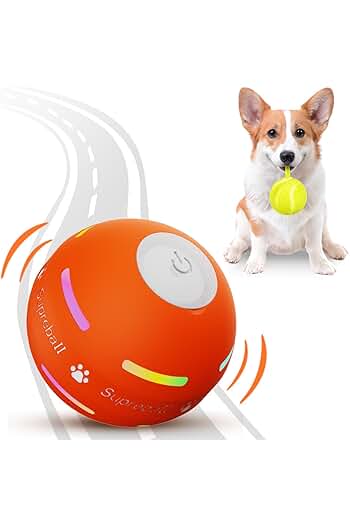 Photo 1 of ***DOG HAIR ONITEM** PetDroid Interactive Dog Toys Dog Ball,[Newly Upgraded] Durable Motion Activated Automatic Rolling Ball Toys for/Small/Medium/Large Dogs,US