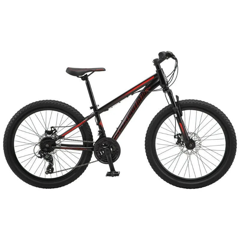 Photo 1 of ***SEE NOTES*** Schwinn Sidewinder Mountain Bike; 24-Inch wheels, 21-speeds, Black / Red