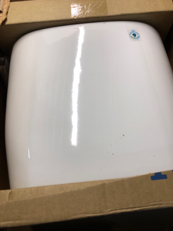 Photo 3 of ***USED - LIKELY MISSING PARTS - UNABLE TO VERIFY FUNCTIONALITY***
TOTO® Entrada™ E-Max® 1.28 GPF Toilet Tank Cotton White - ST243E#01