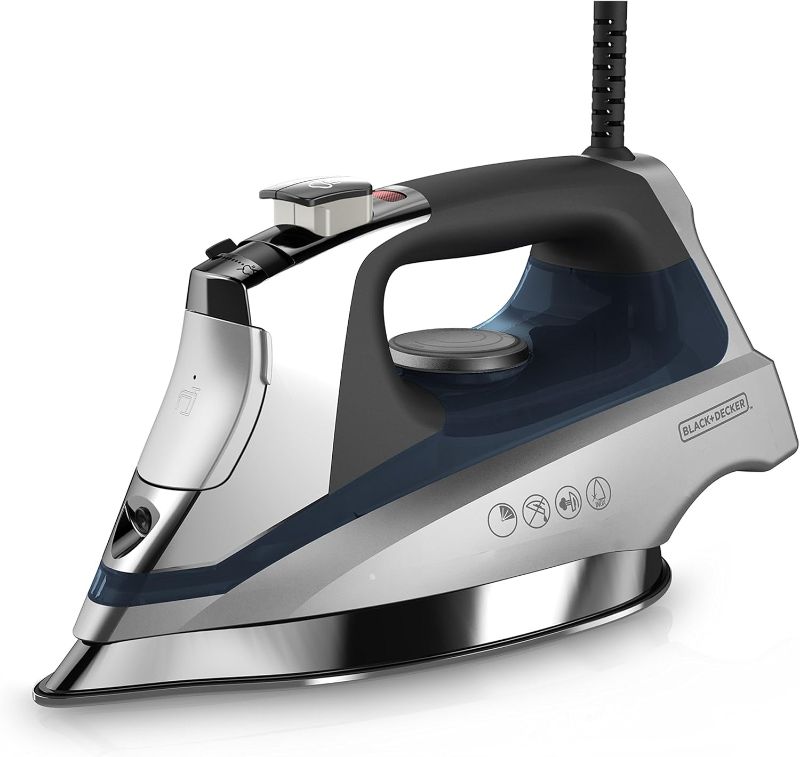 Photo 1 of (READ FULL POST) BLACK+DECKER Allure Professional Steam Iron, D3030, 30% More Steam, Percison Tip, Stianless Steel Soleplate, Vertical Steam Fuction
