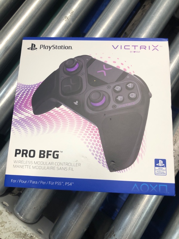 Photo 2 of ***FACTORY SEALED*** Victrix Pro BFG Wireless Controller for PS5, PS4, and PC, Sony 3D Audio, Modular Buttons/Clutch Triggers/Joystick