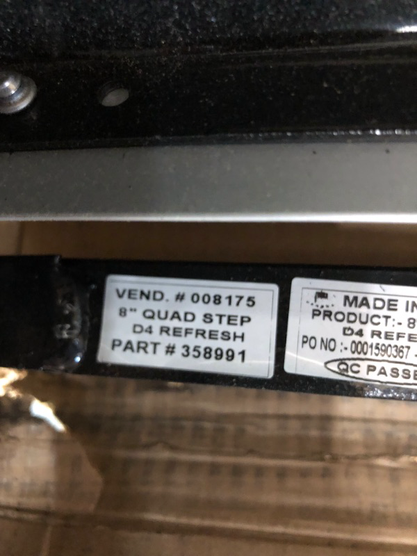 Photo 1 of Lippert Components 432698 Alumi-Tread Quad Manual Step