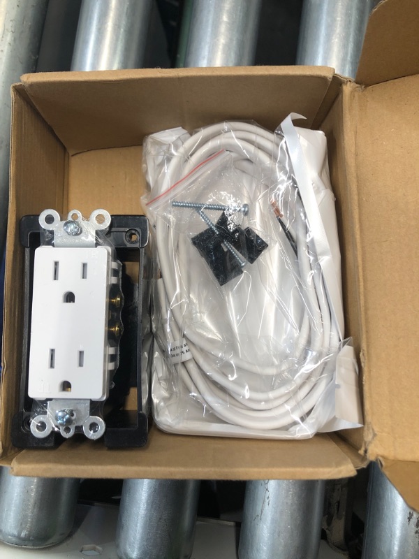 Photo 2 of (READ FULL POST) in-Wall Outlet Relocation Kit – Easily Extend and relocate Hard-to-Reach Power outlets with 2 AC Ports. Includes Sleek Power Plate for Simple, remodel-Friendly Installation. Ideal for a Clean Setup

